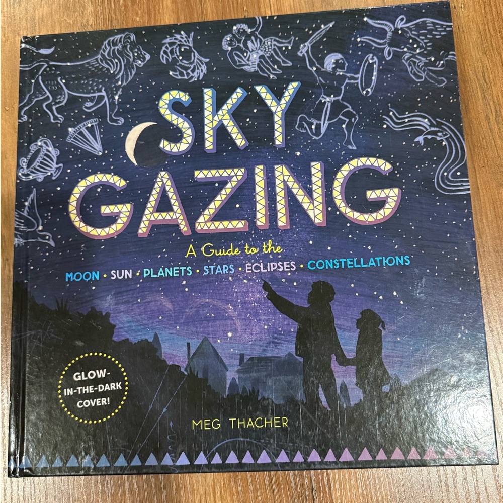 Sky Gazing Book with Glow-in-the-Dark Cover